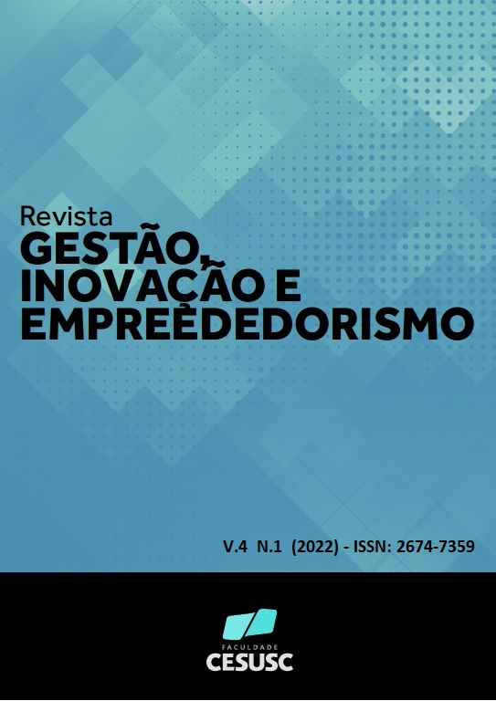 					Visualizar v. 4 n. 1 (2022): REVISTA DE GESTÃO INOVAÇÃO E EMPREENDEDORISMO
				